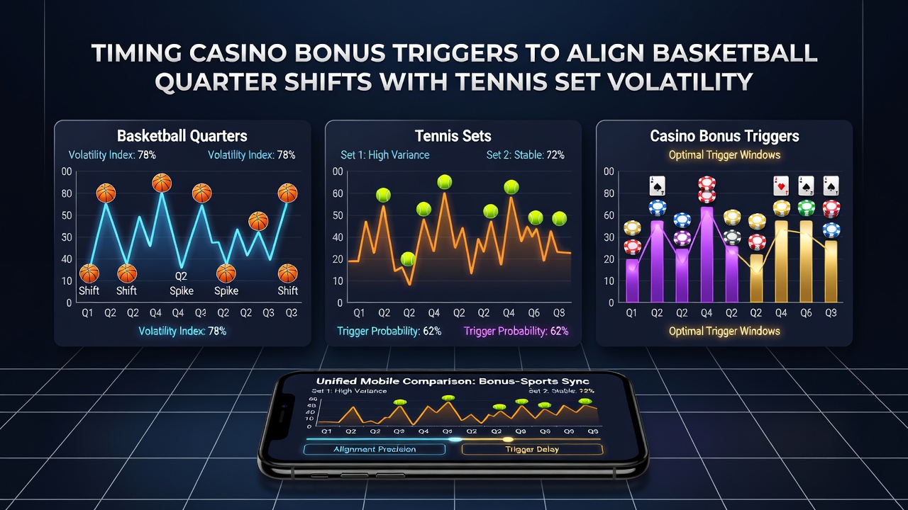 Mobile Vergleichsplattform zeigt synchronisierte Bonus-Trigger für Basketball- und Tennis-Ereignisse